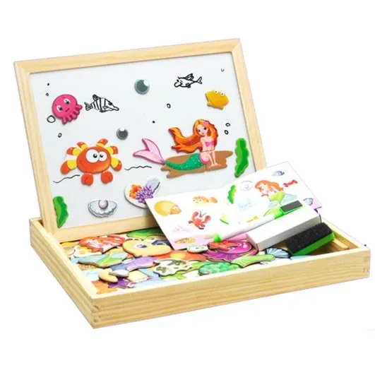 Magnetic Drawing & Puzzle Educational Board