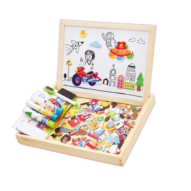 Magnetic Drawing & Puzzle Educational Board