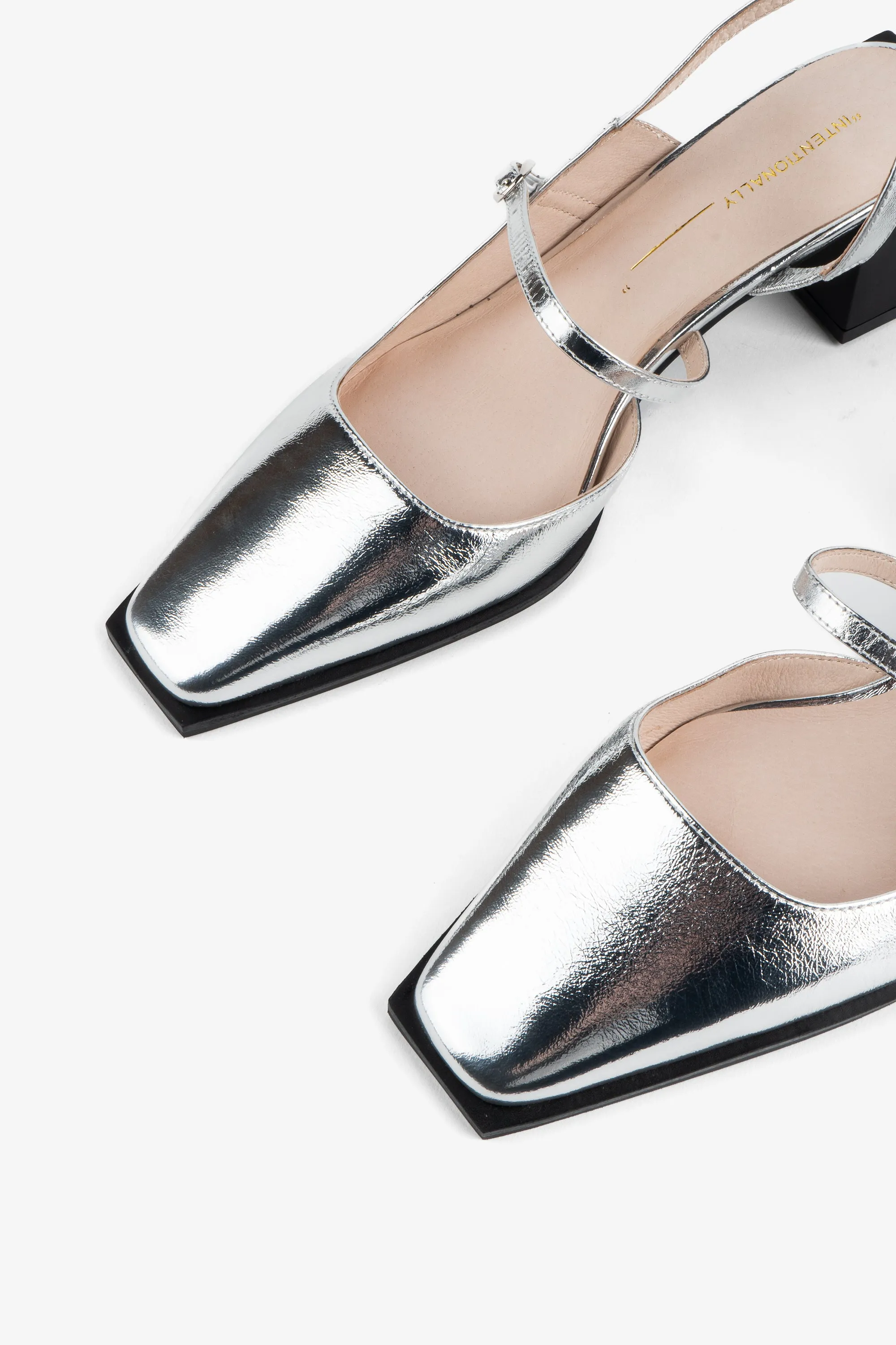 MARCHE METALLIC SLINGBACK MARY JANE