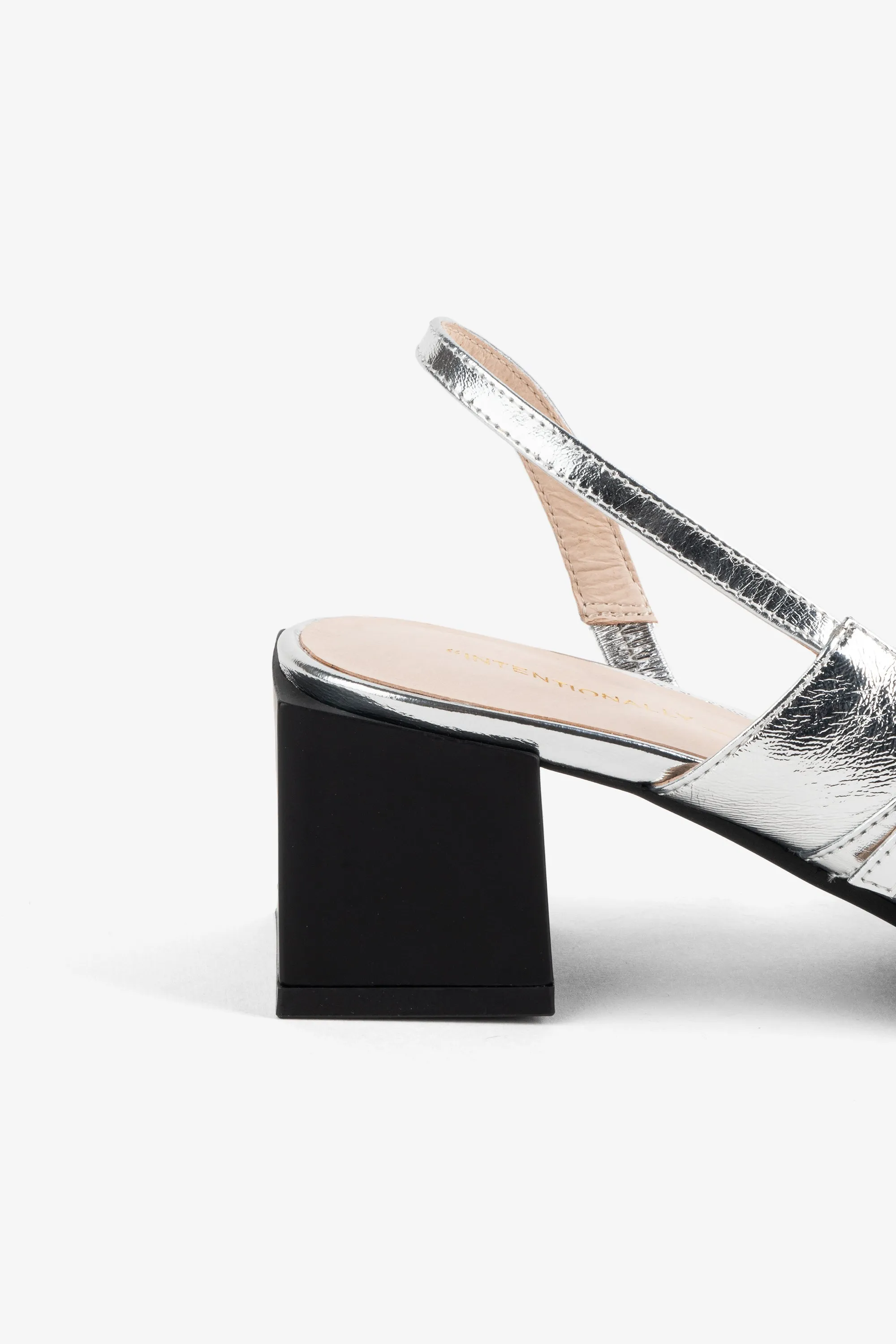 MARCHE METALLIC SLINGBACK MARY JANE