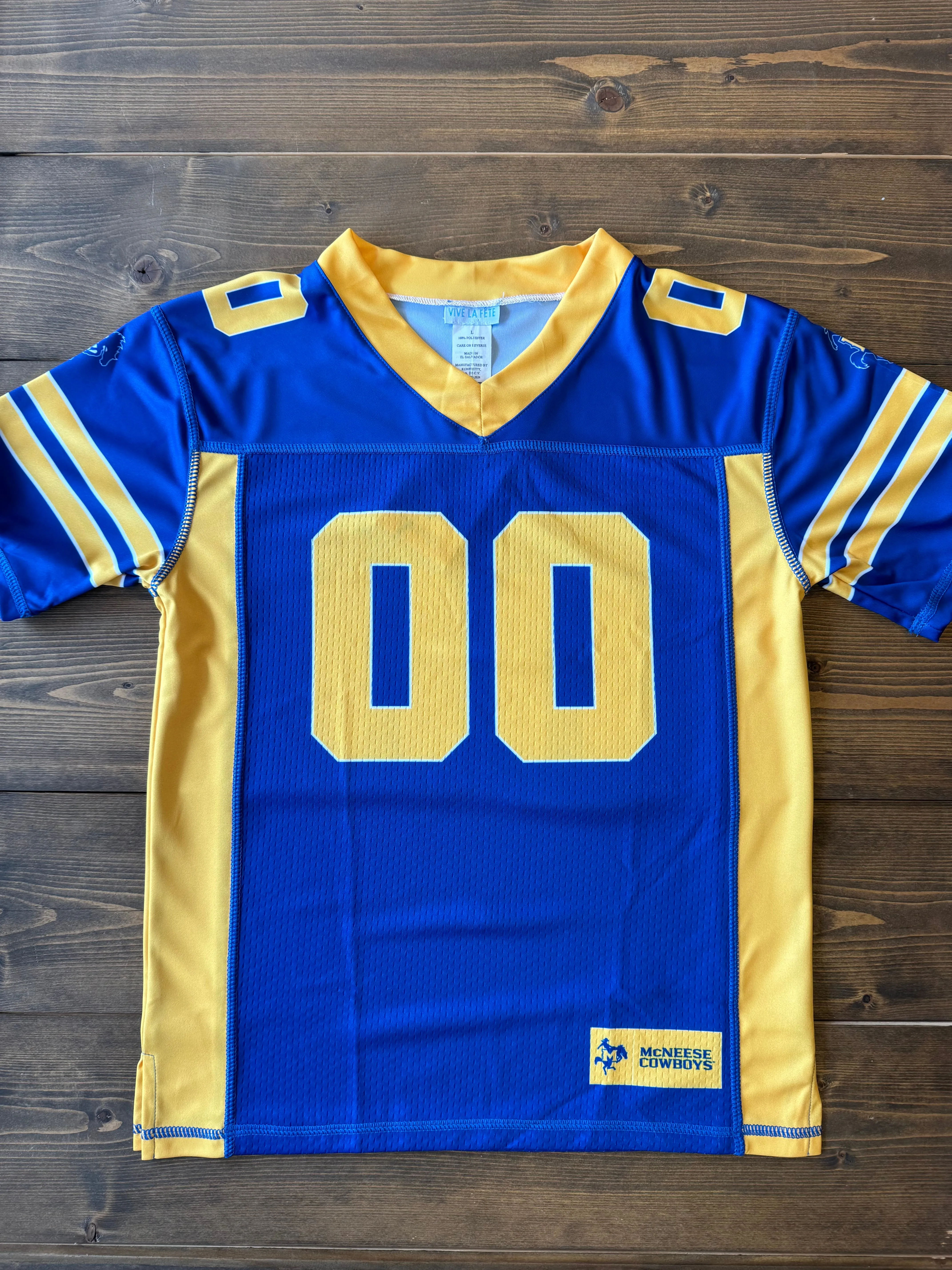 McNeese State University Cowboys Game Day Football Jersey - Youth