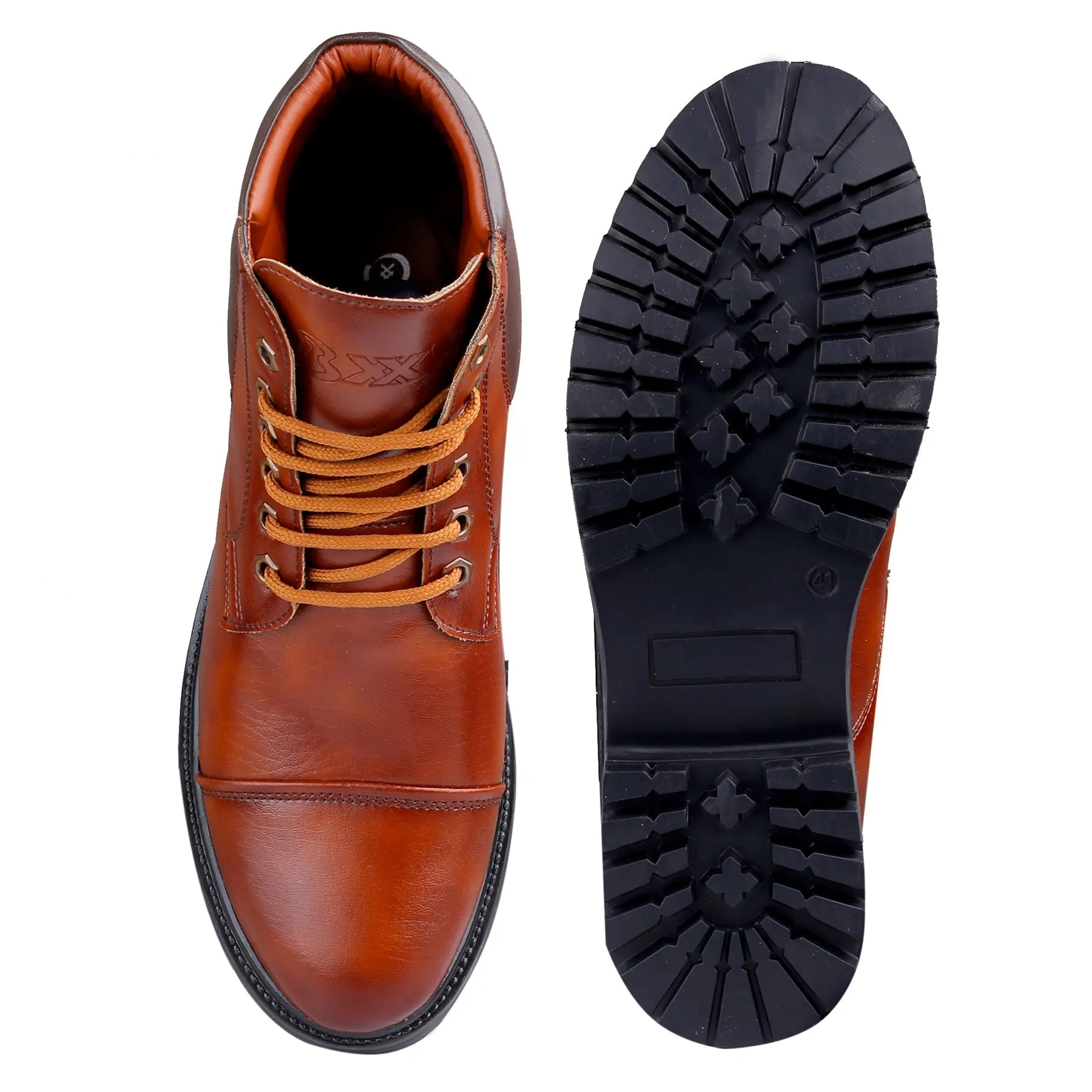 Men's Ankle Lace-up Boots for All Seasons