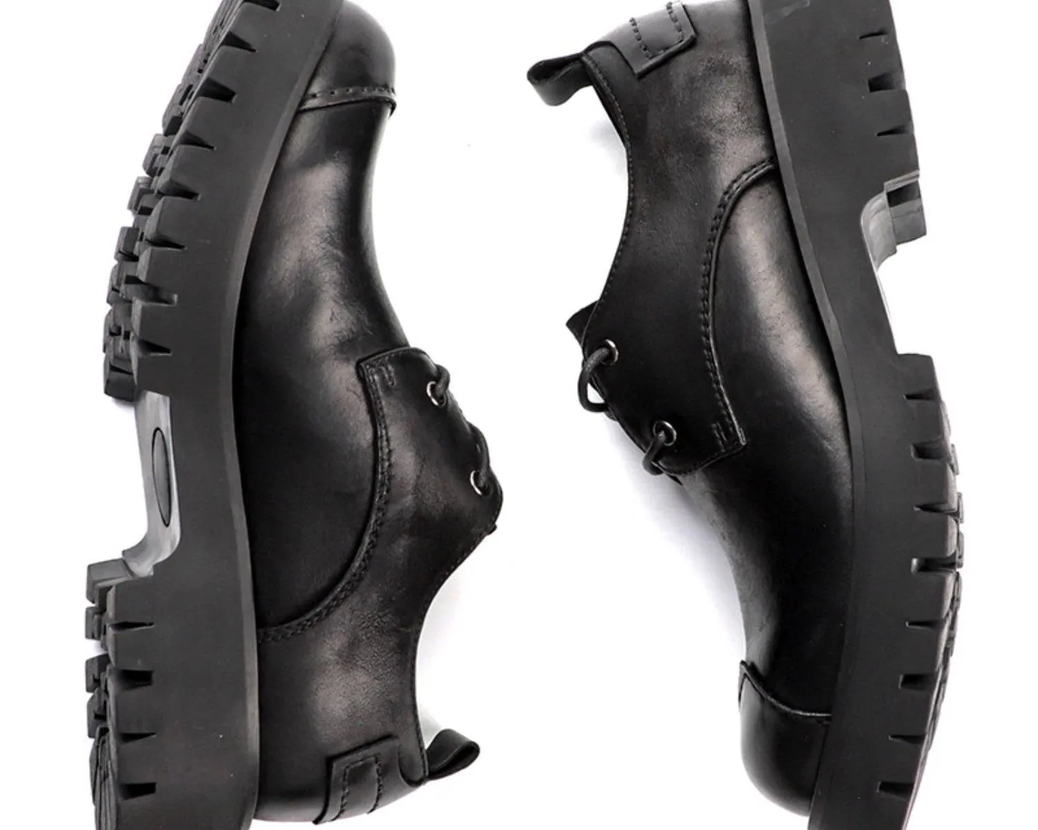 Men's Low Top Large Toe Height-Increasing Boots | Fashionable Skin Boots