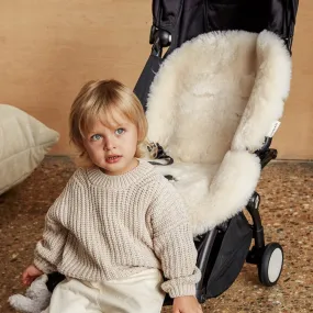 Merino Sheepskin Snuggler - Milk