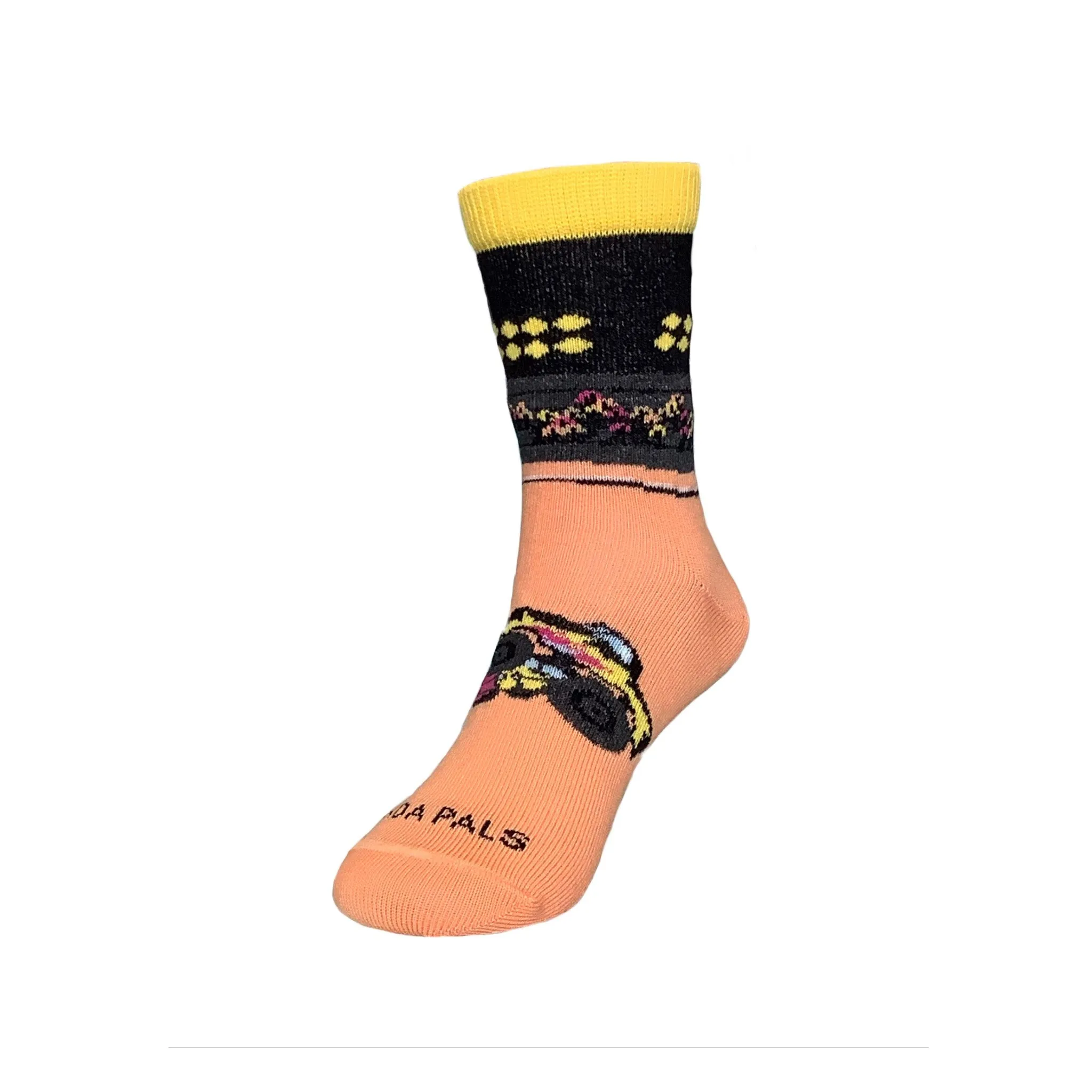 Monster Truck Racing Socks (Ages 3-7) from Sock Panda