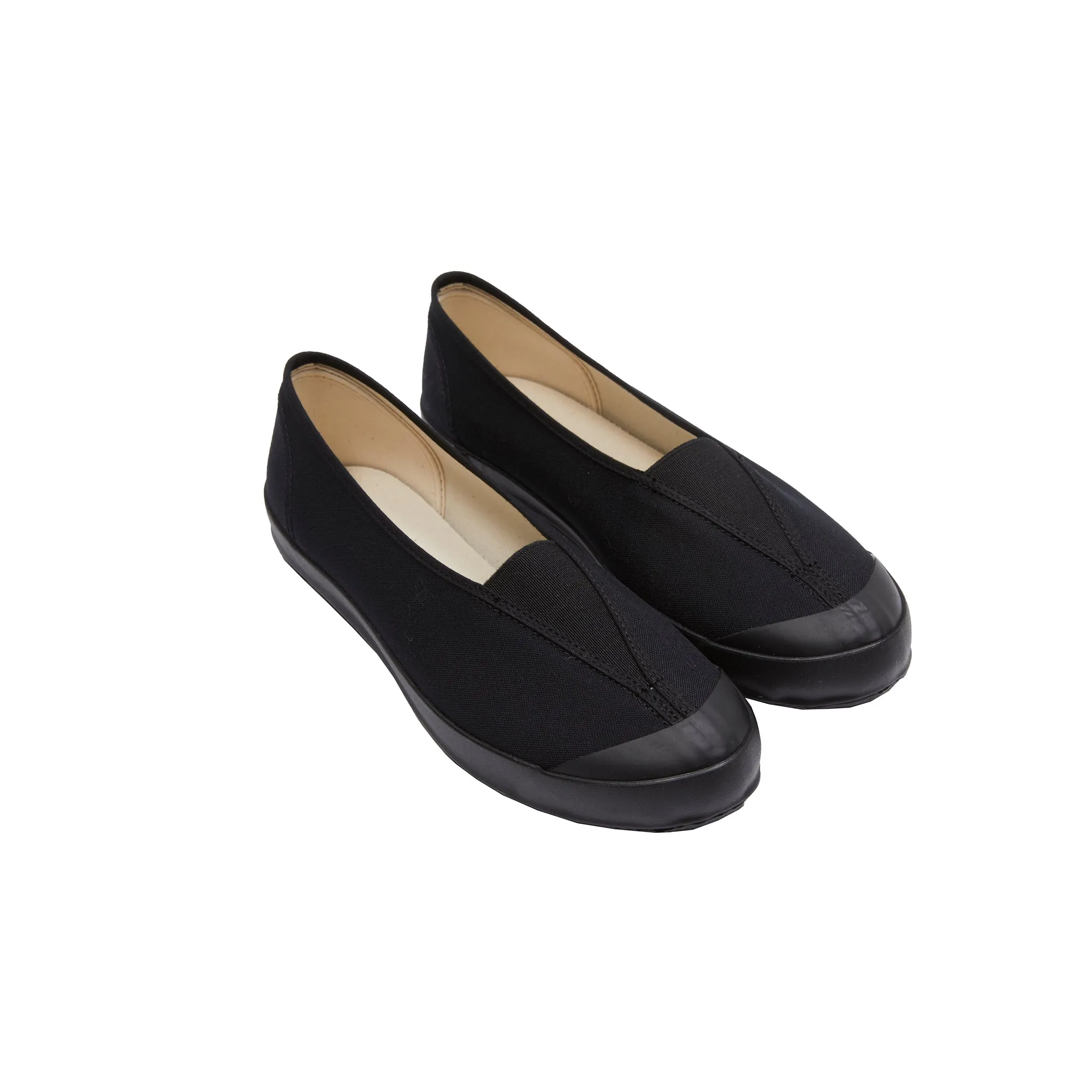 Moonstar Lite Ballet Canvas Shoes in Black