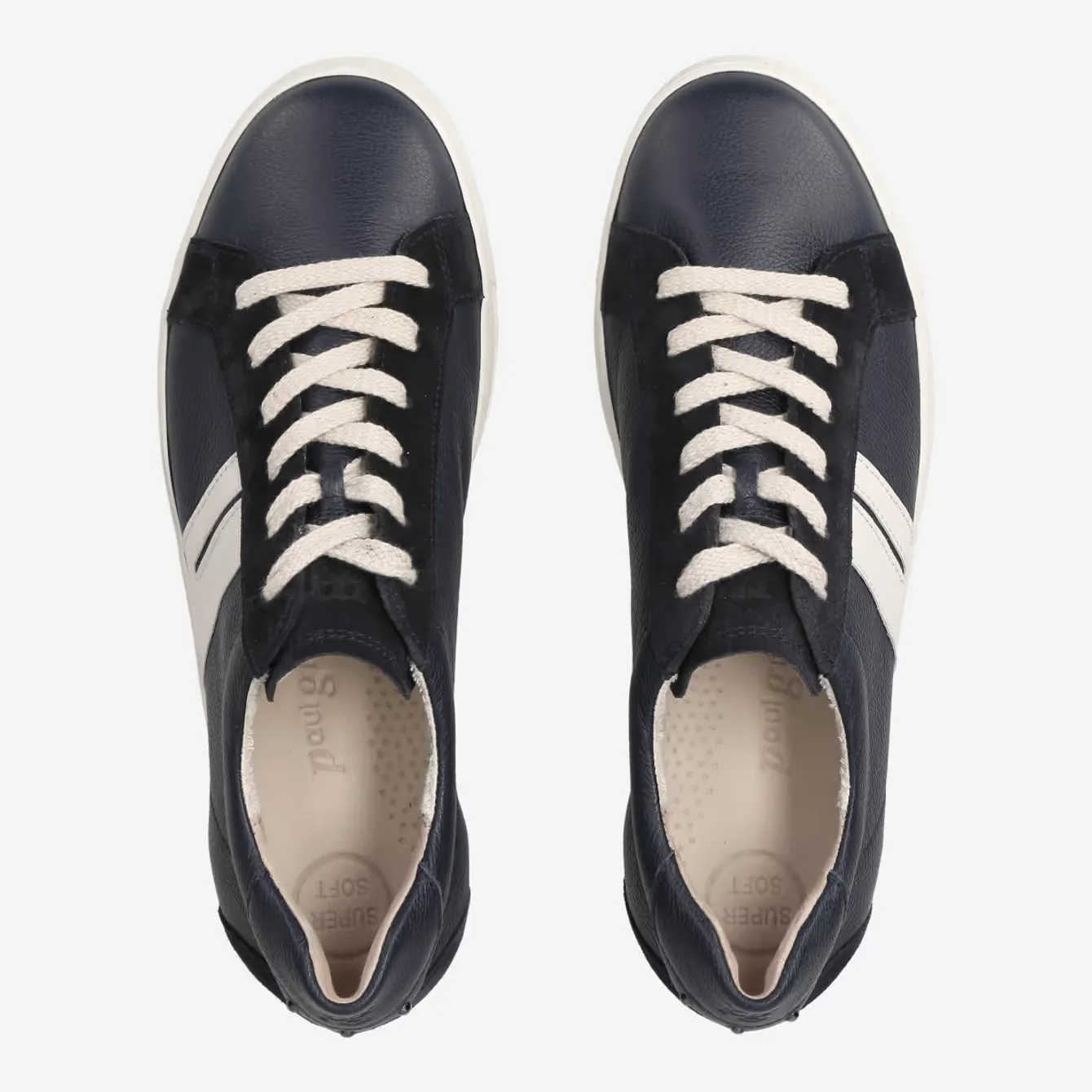 Paul Green Pauls Navy Platform Trainers