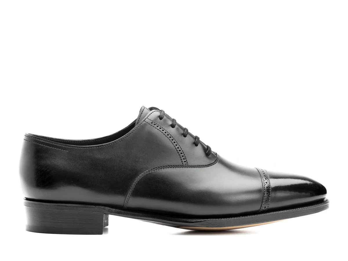 Philip II Black Oxford Calf