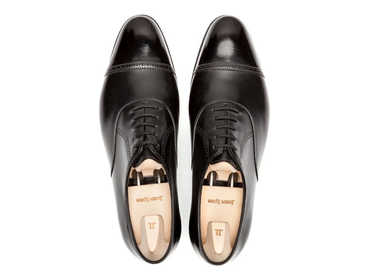 Philip II Black Oxford Calf