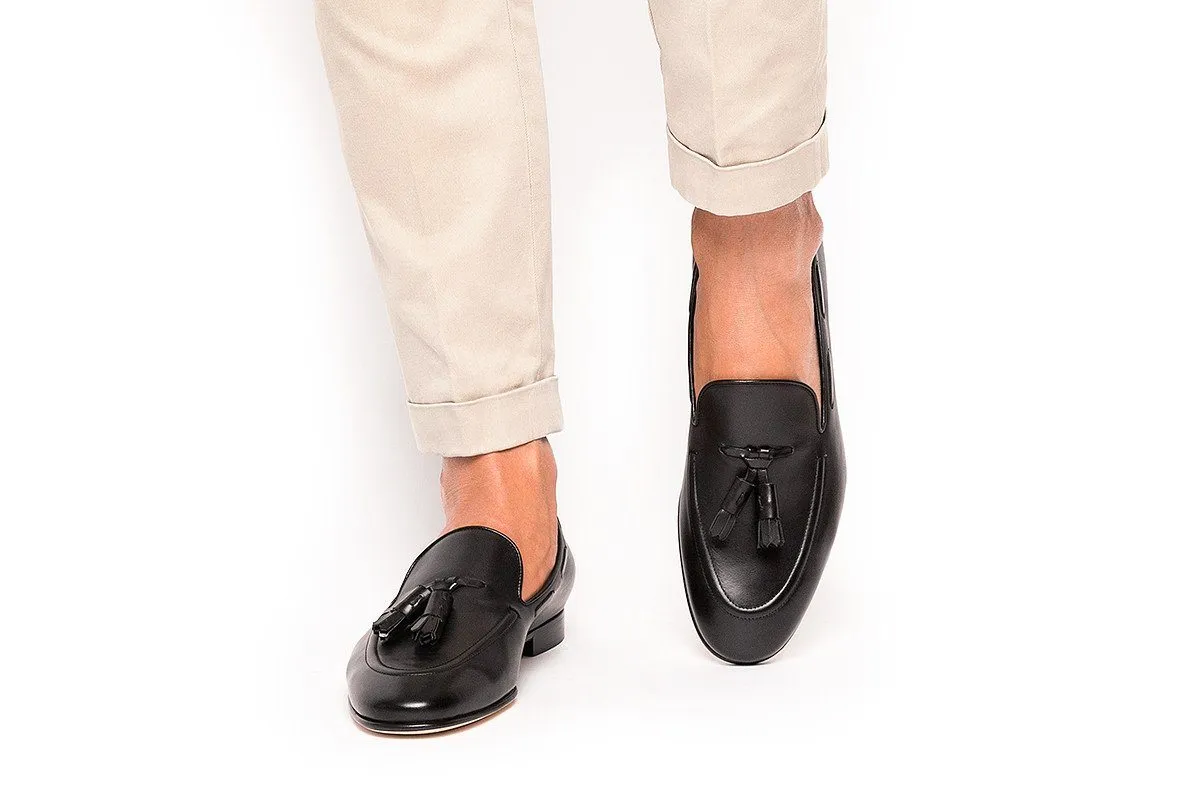 PHILIPPE NAPPA BLACK LOAFERS