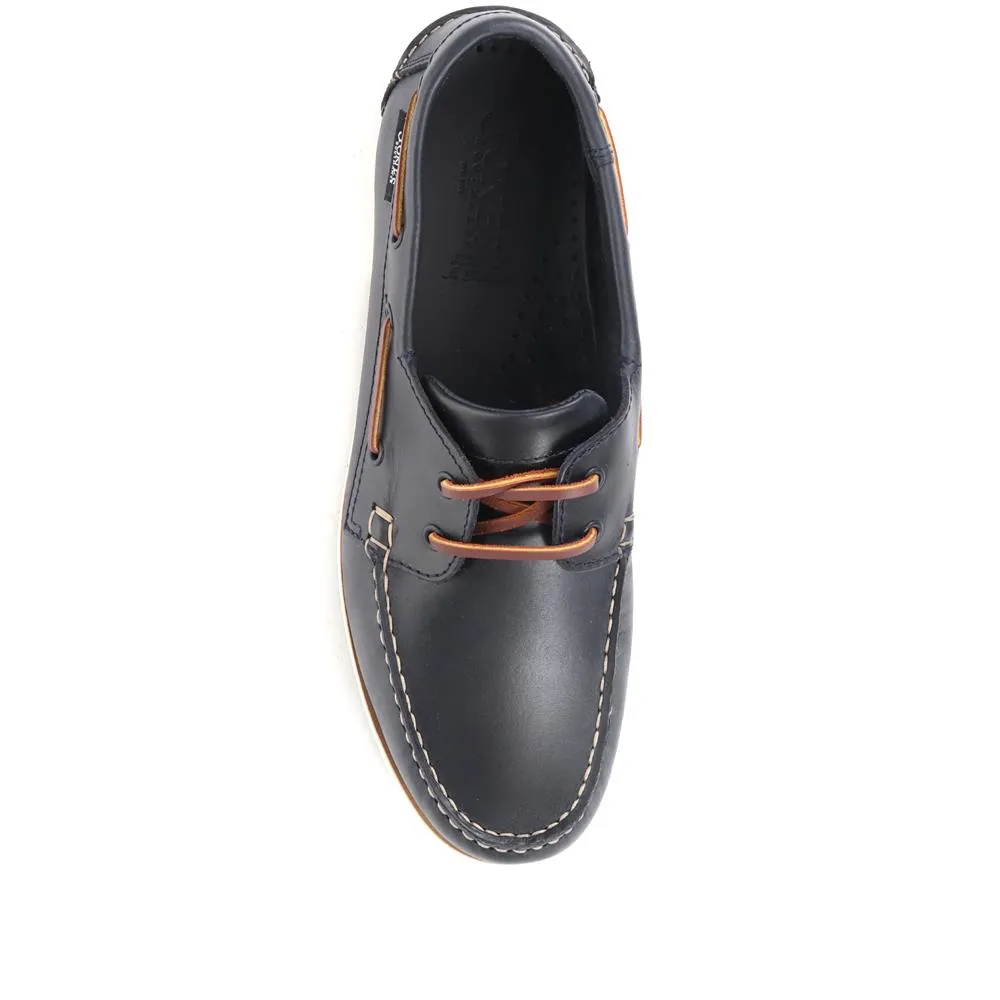 Pocklington Leather Boat Shoes - POCKLINGTON / 322 020