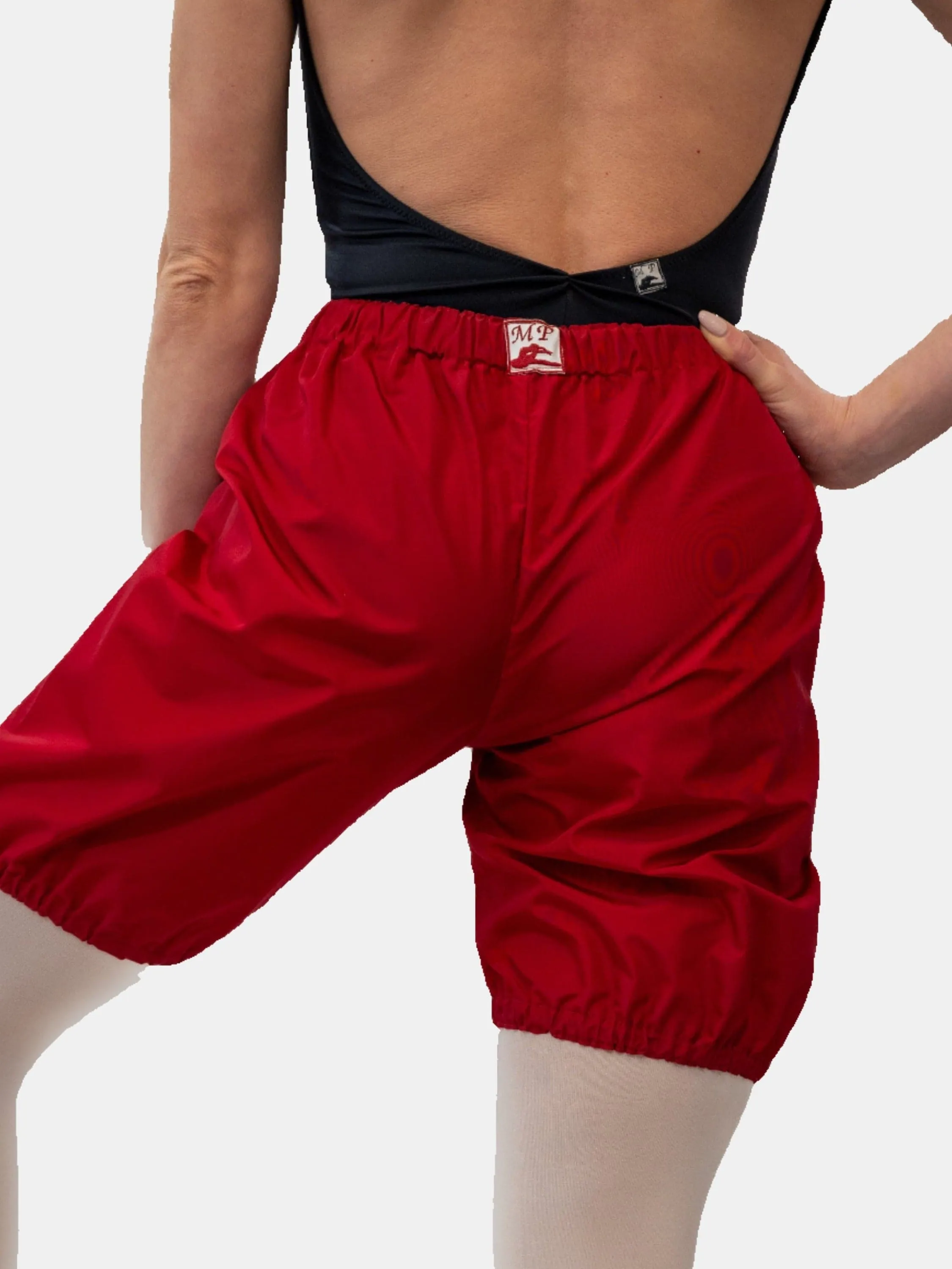 Red Dance Trash Bag Shorts MP5006