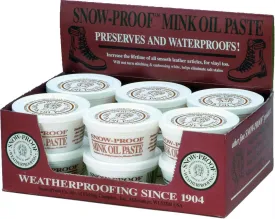 Snow Proof Mink Oil Paste