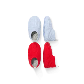 Toddler Waffle Gripper Slipper 2-Pack