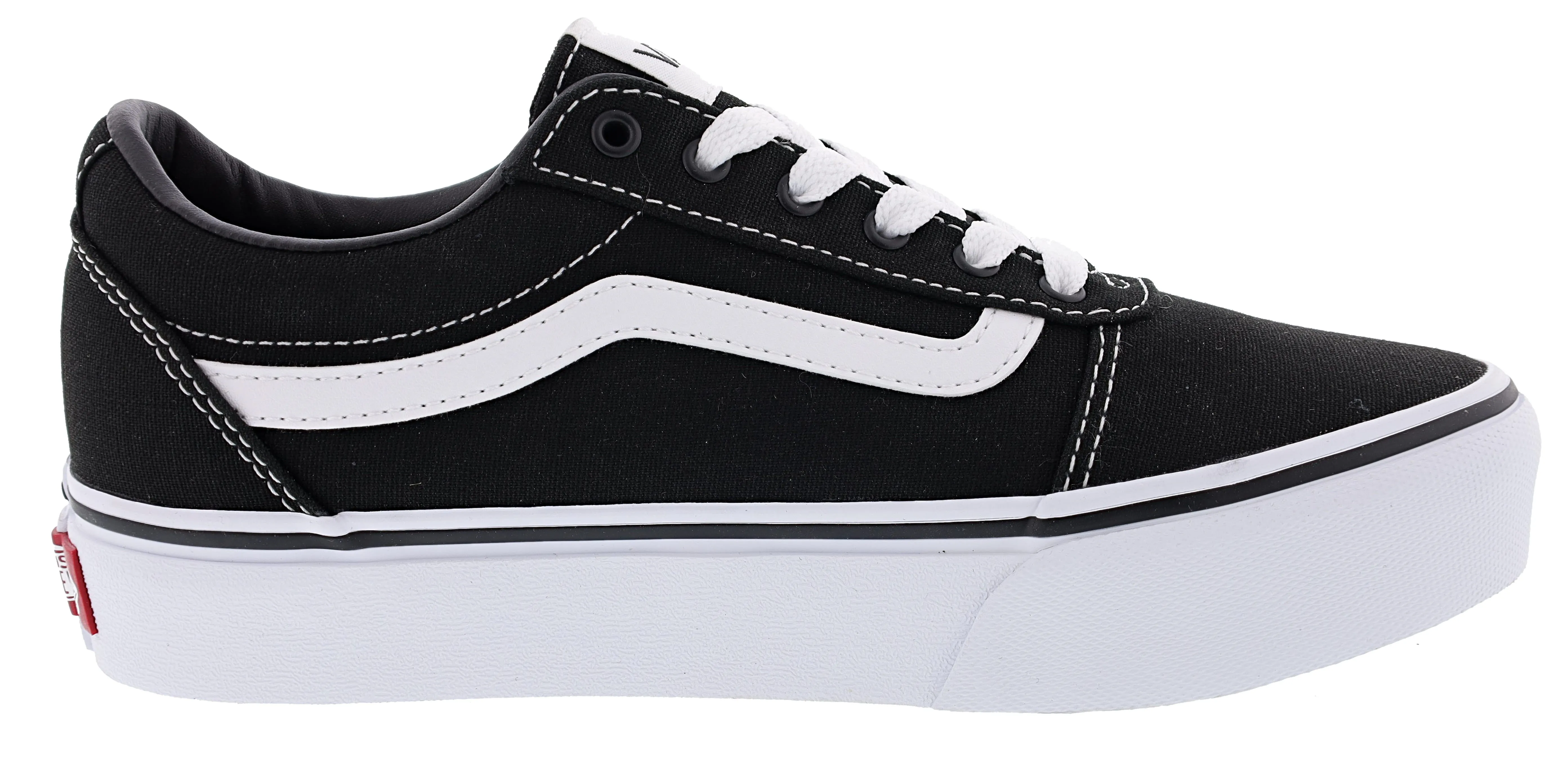 Vans Kid's Ward Canvas Platform Shoes