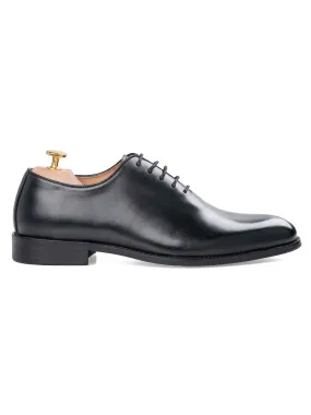 Wholecut Oxford - Black Lace up (Wide)