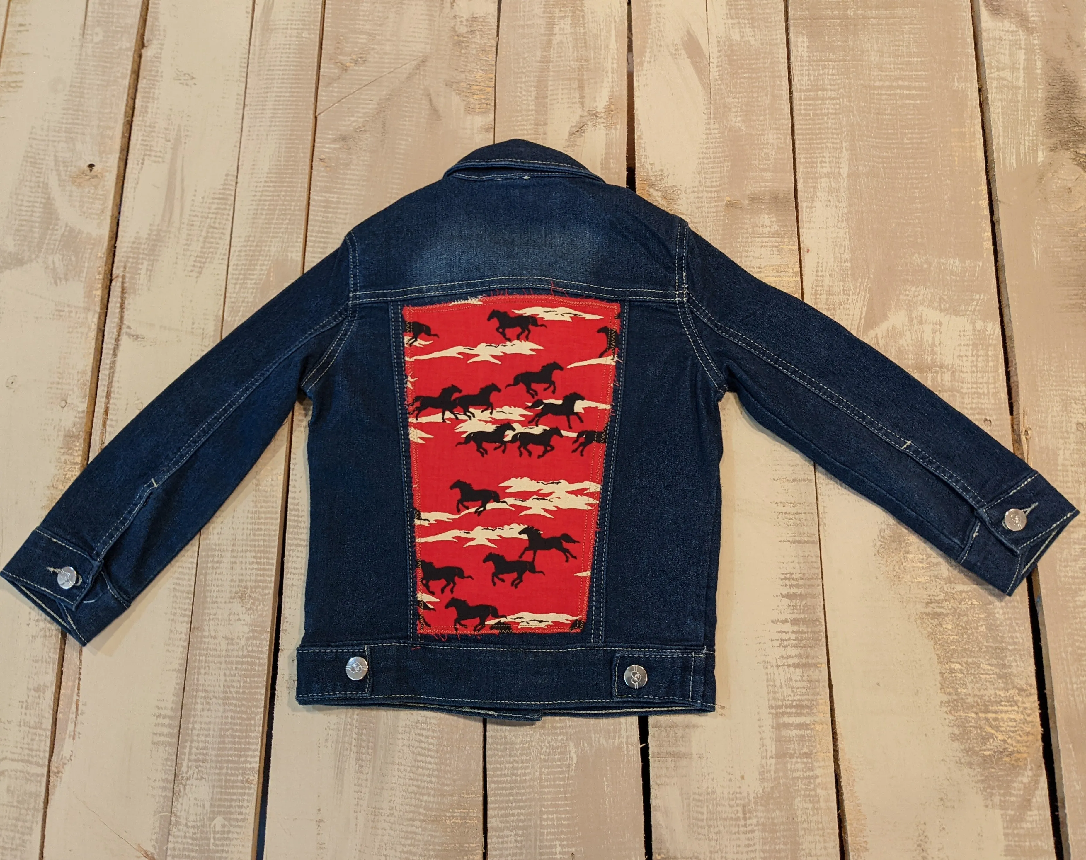 Wild Horses Kids Jean Jacket