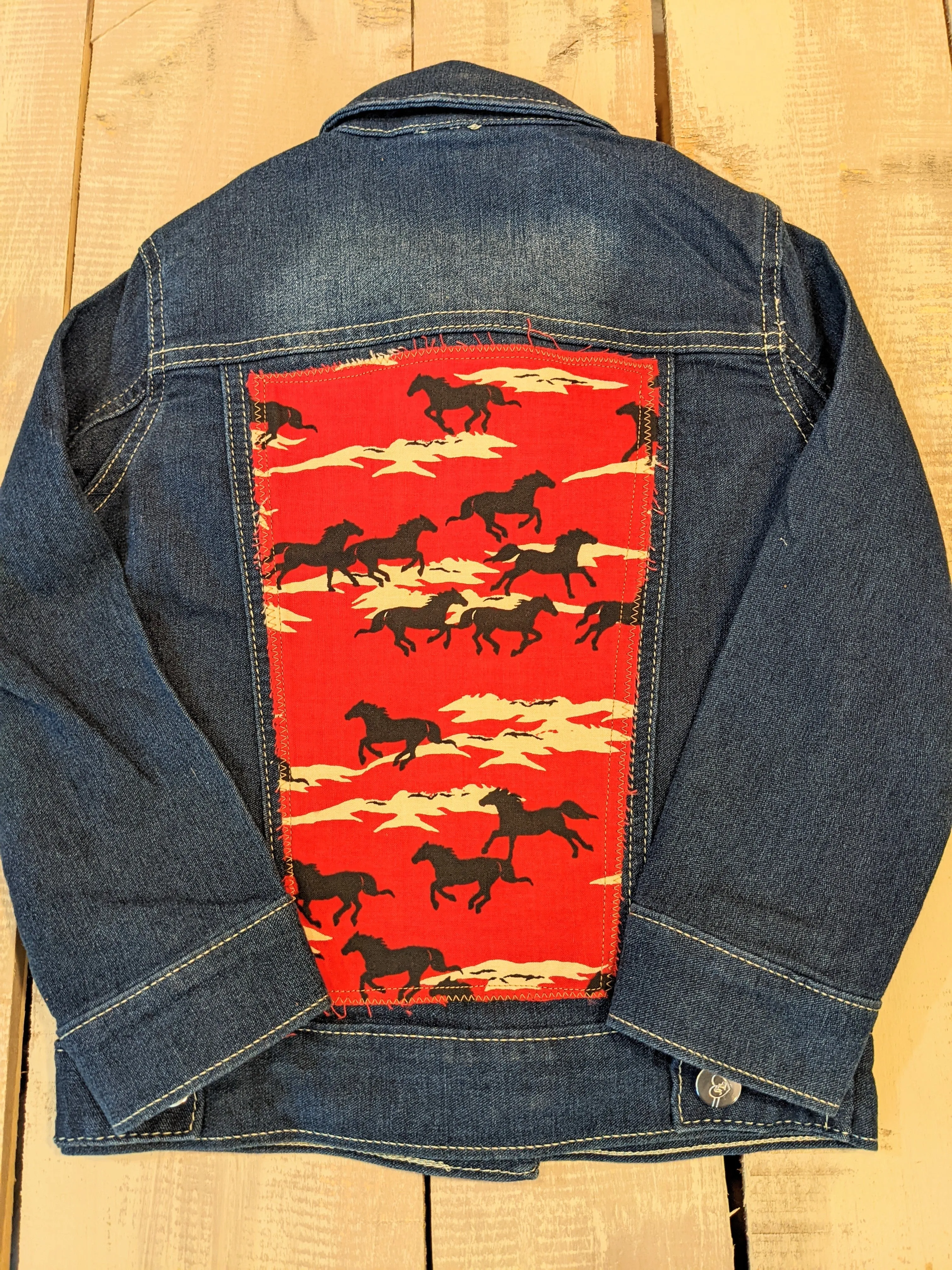 Wild Horses Kids Jean Jacket